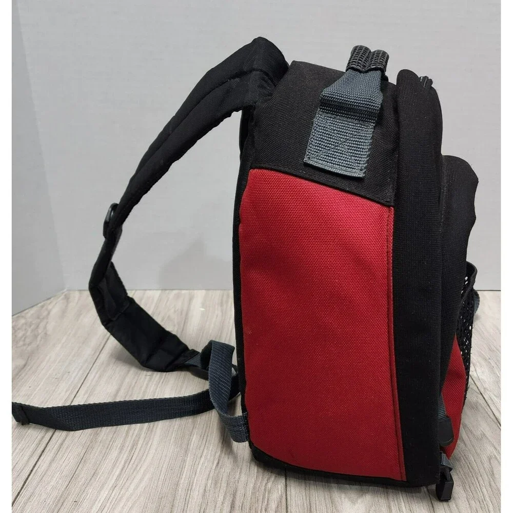 Tamrac Digital SLR Padded Camera Bag Backpack Red Black Travel 12 x 9 x6